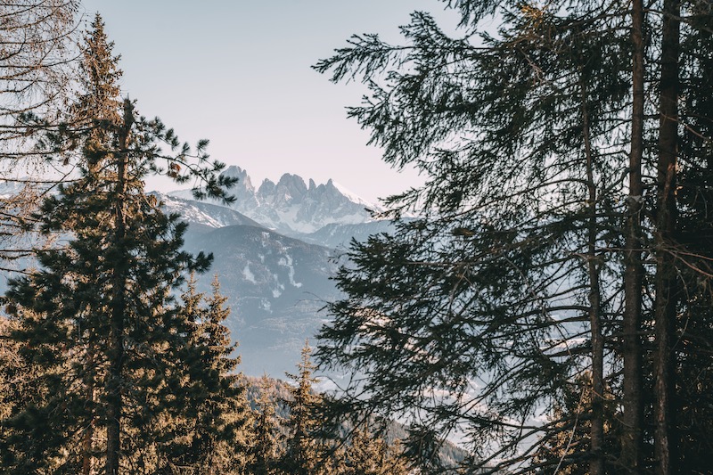 Südtirol im Winter Latzfons