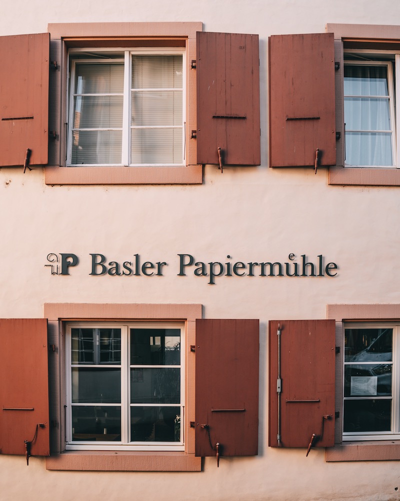 Basel Sehenswürdigkeiten Papiermühle