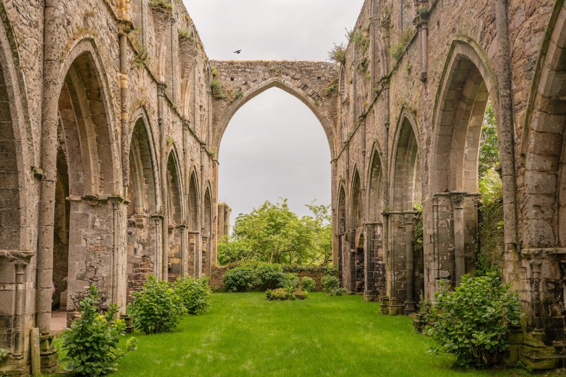 Abbaye de Beauport bei Paimpol an der Nordküste der Bretagne