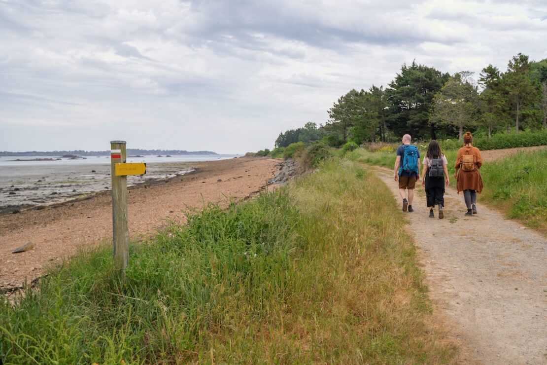 Auf dem Zöllnerpfad GR34 zur Mündung des Trieux