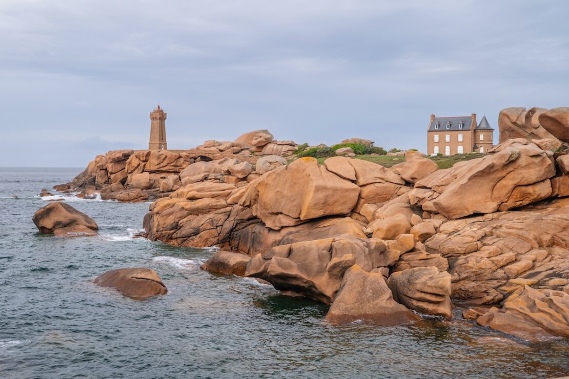 Bretagne Rundreise Leuchtturm Ploumanac'h