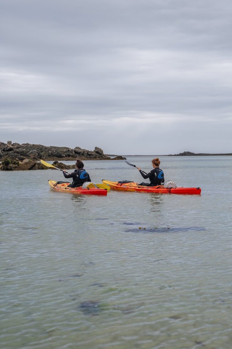 Kajaktour zur Île Vierge