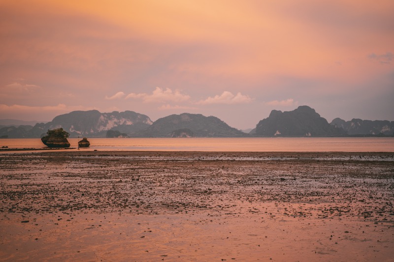 Sonnenuntergang Thailand Koh Yao