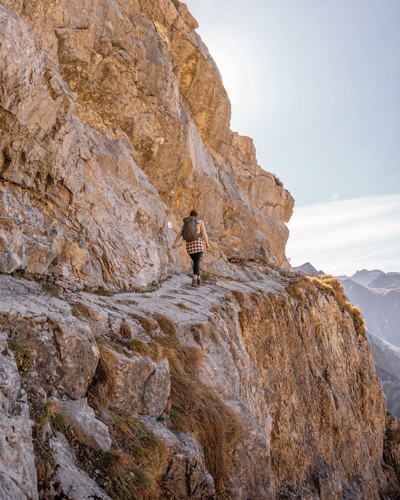 Klettersteig Allgäu Geheimtipps