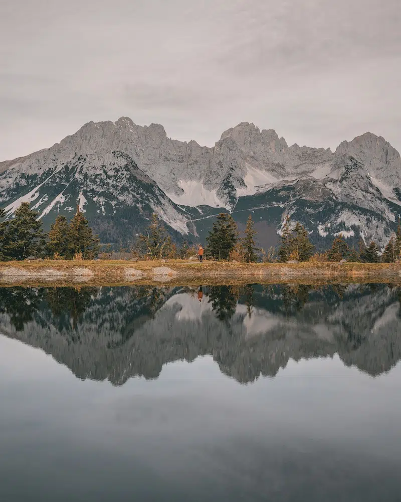 Wilder Kaiser im Herbst