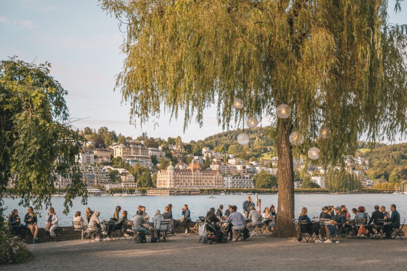 Luzern Sehenswürdigkeiten Uferpromenade