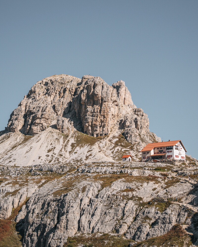 Drei Zinnen Hütte Dolomiten