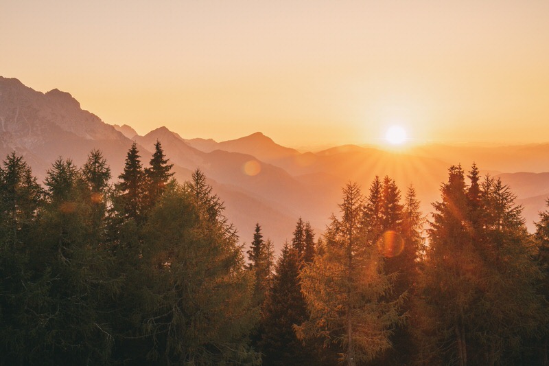 Sonnenuntergang Dolomitenregion 3 Zinnen