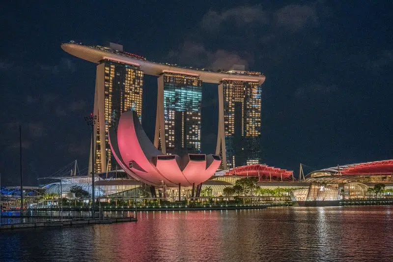 Marina Bay Sands Singapur Sehenswürdigkeiten