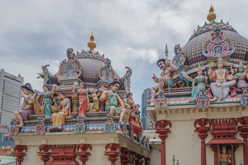 Singapur Hindu Tempel