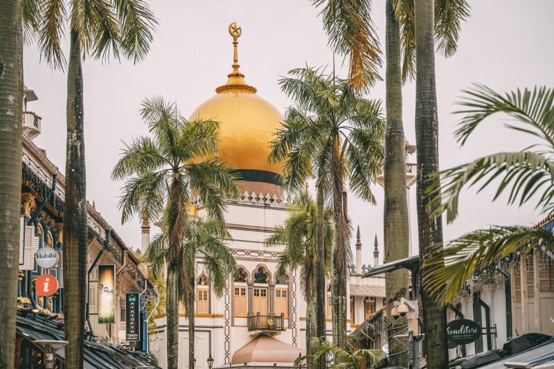 Singapur Sehenswürdigkeiten Moschee Kampong Glam