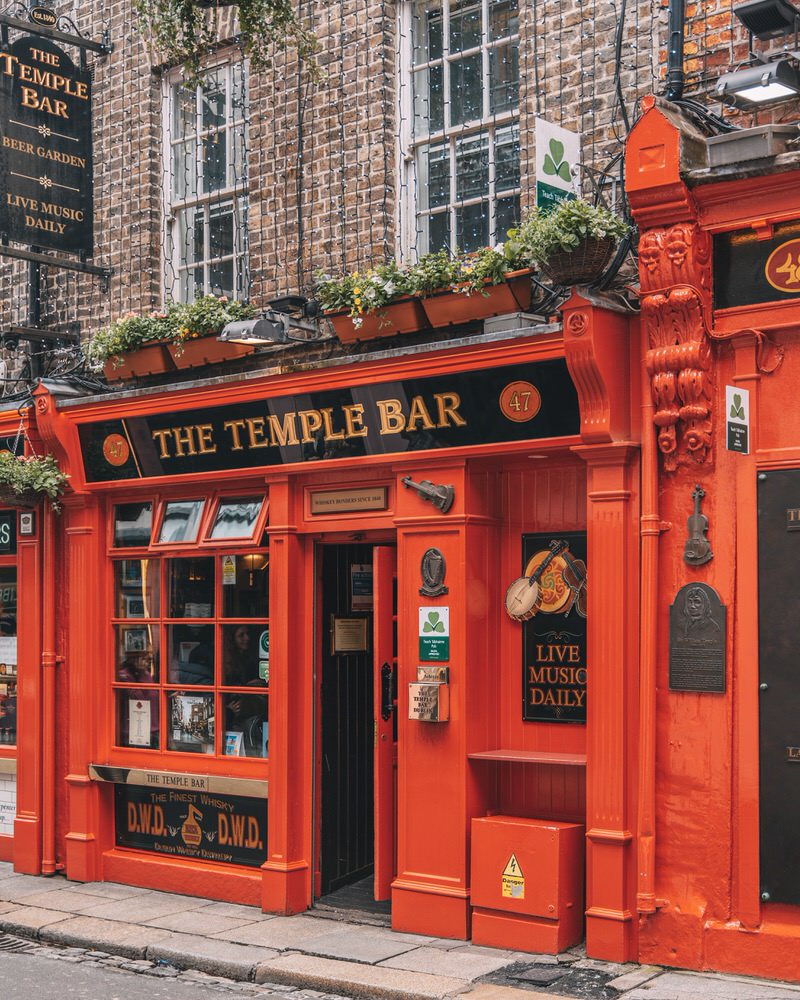 Irland Rundreise Dublin Temple Bar