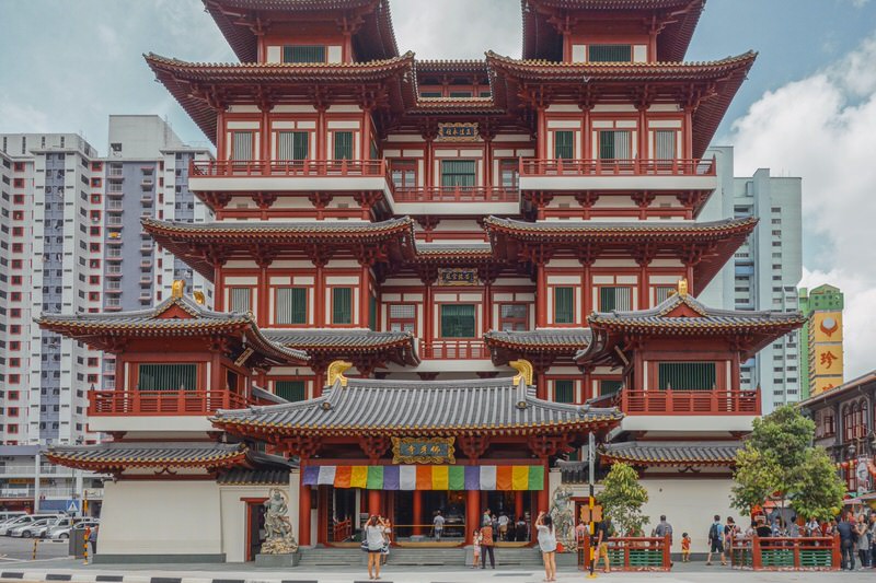 Singapur Sehenswürdigkeiten Tempel in Chinatown