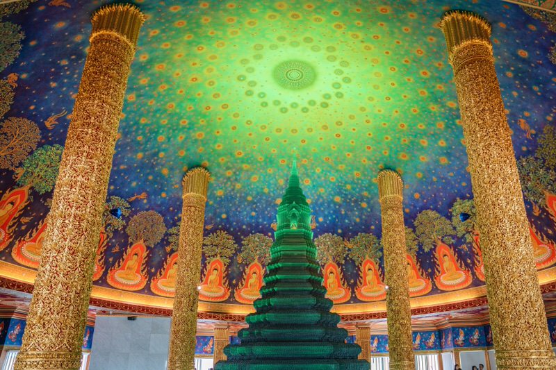 Wat Paknam Tempel in Bangkok