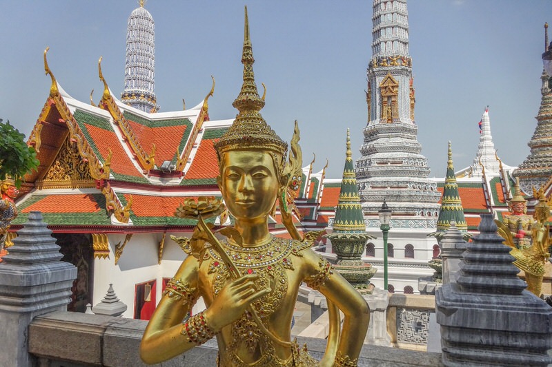 Wat Phra Kaeo Tempel in Bangkok