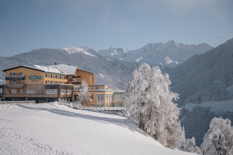 Hotel Fernblick Montafon im Winter