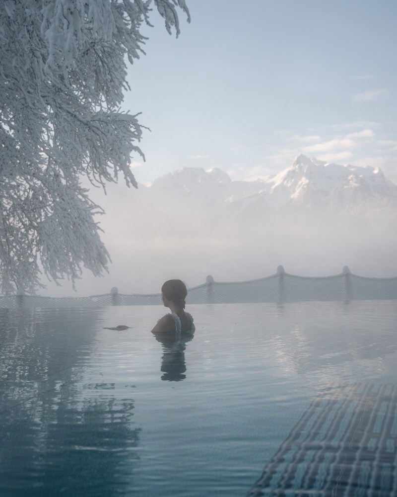 Hotel Fernblick Montafon Infinity Pool