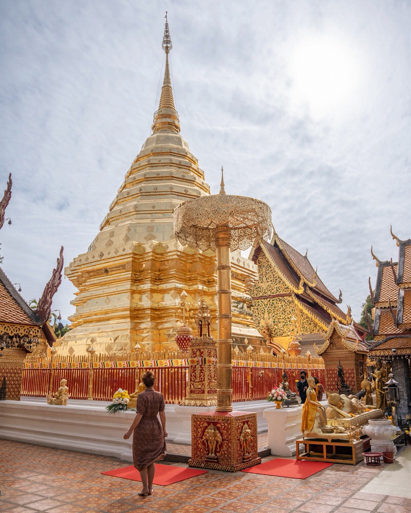 Wat Phra That Doi Suthep Chiang Mai Sehenswürdigkeiten