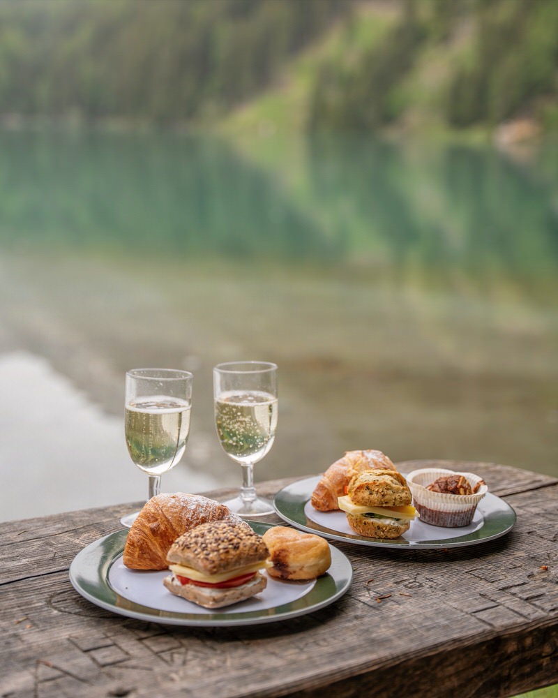 Picknick am Antholzersee