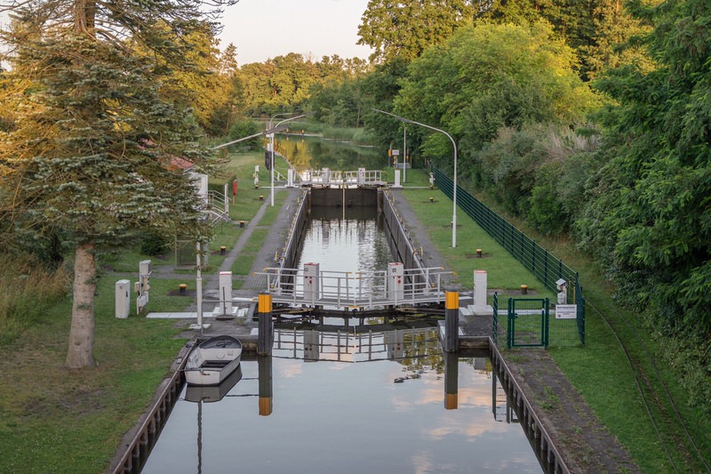 Schleuse Mecklenburgische Seenplatte