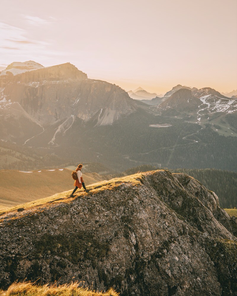 Langkofel Umrundung Wandern in Südtirol