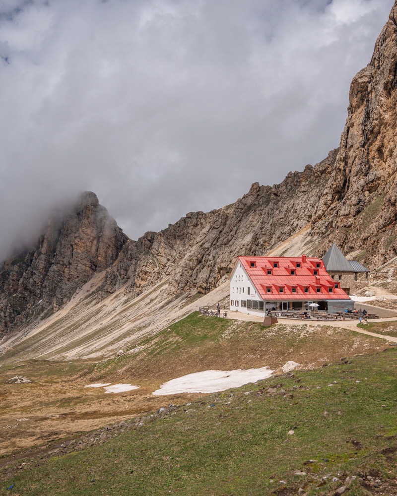 Schutzhütte Tierser Alpl