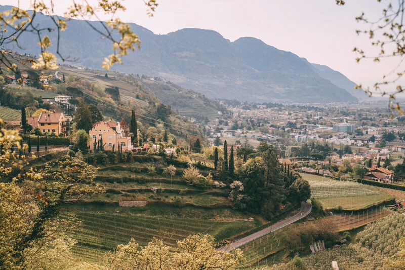 Wandern in Südtirol Algunder Waalweg