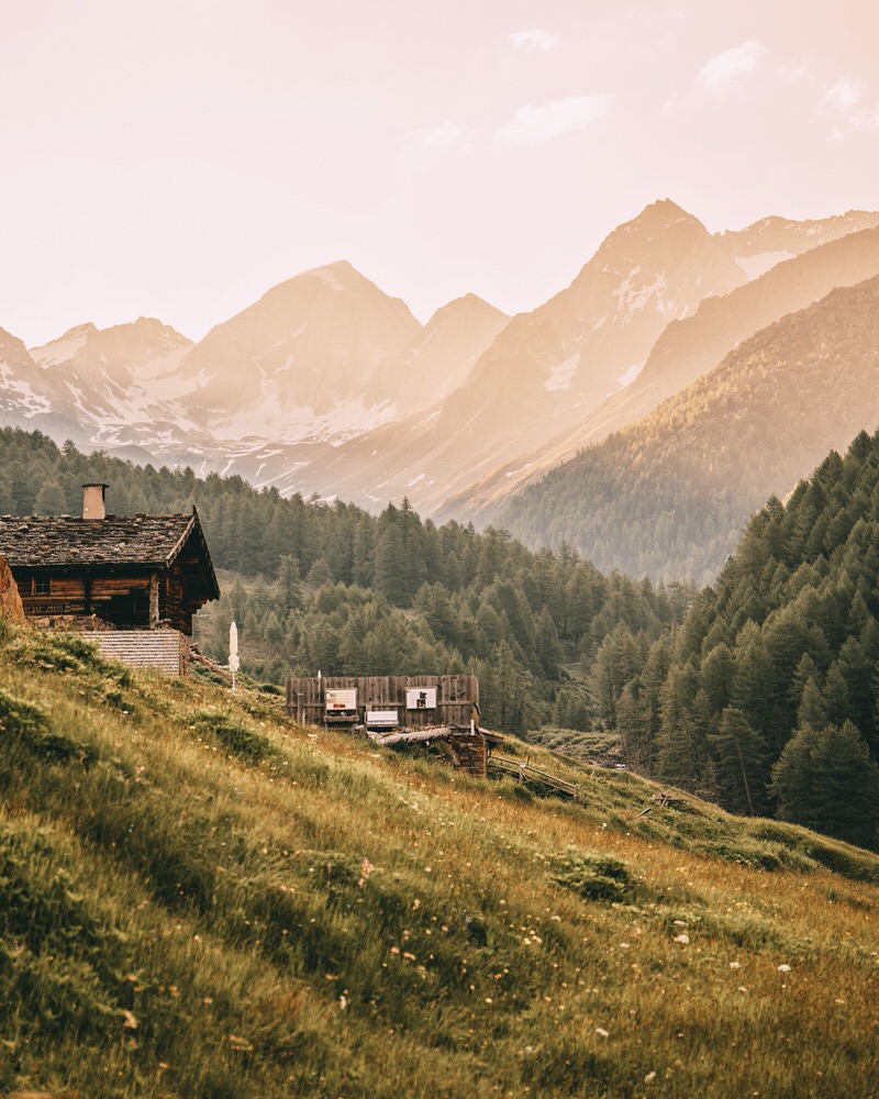 Wandern in Südtirol Pfossental