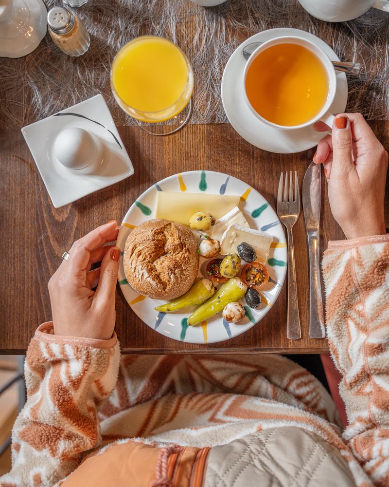 Frühstück im Café Gegenüber Dannenfels Donnersberger Land