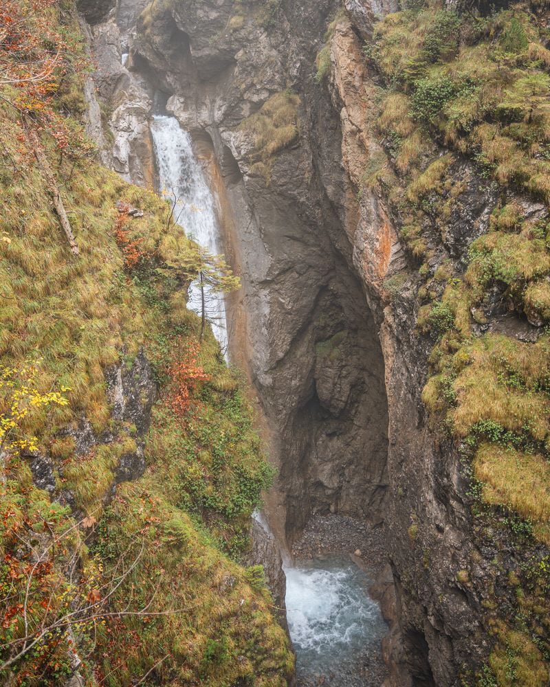 Hölltobel Wasserfall Wandern in Oberstdorf