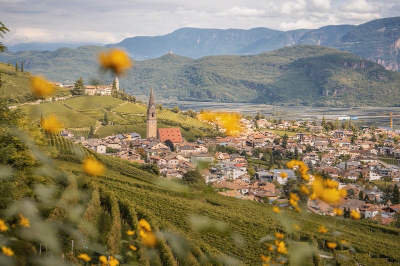 Südtiroler Weinstraße im Herbst