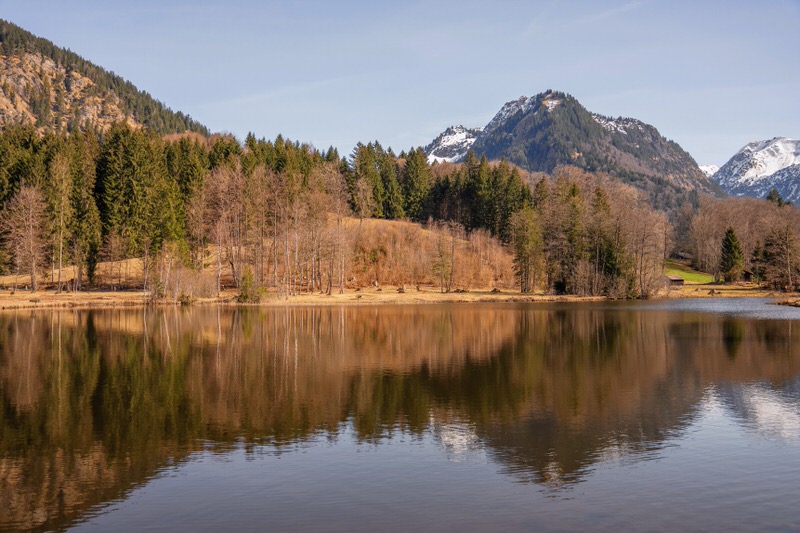 Moorweiher Runde Wandern in Oberstdorf