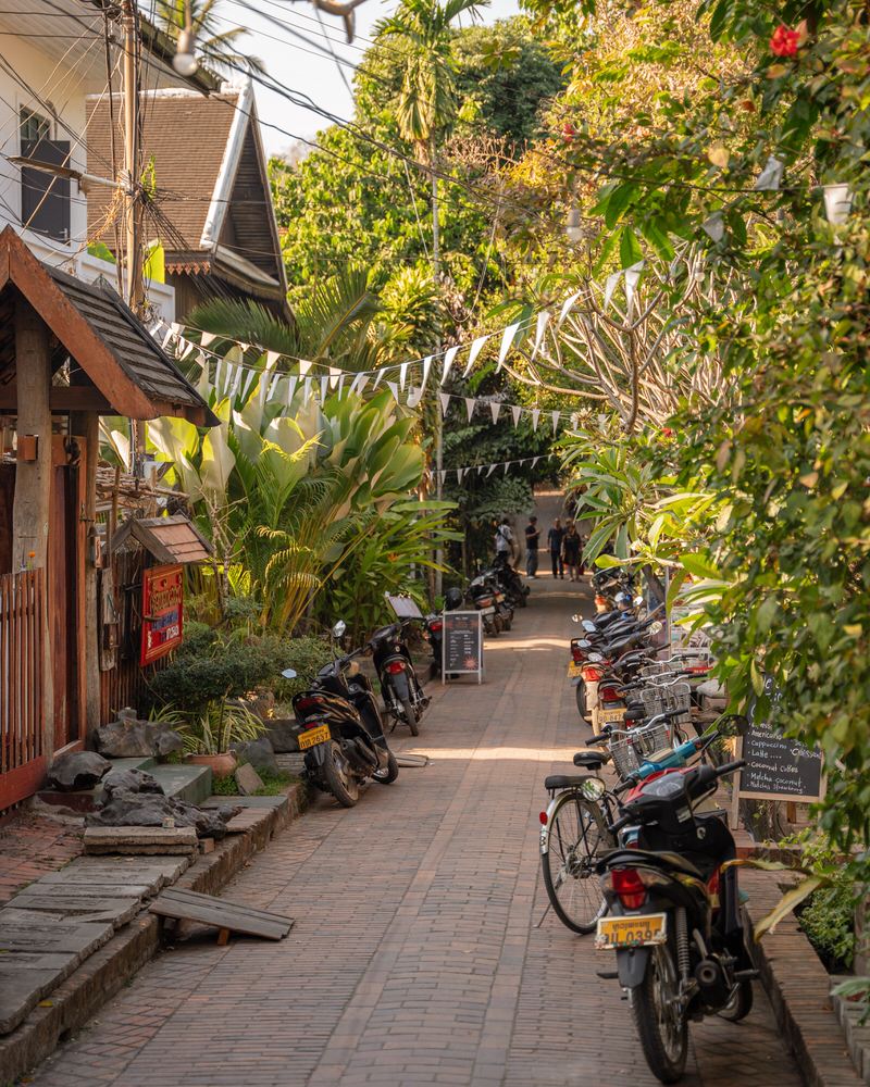 Laos Luang Prabang Altstadt