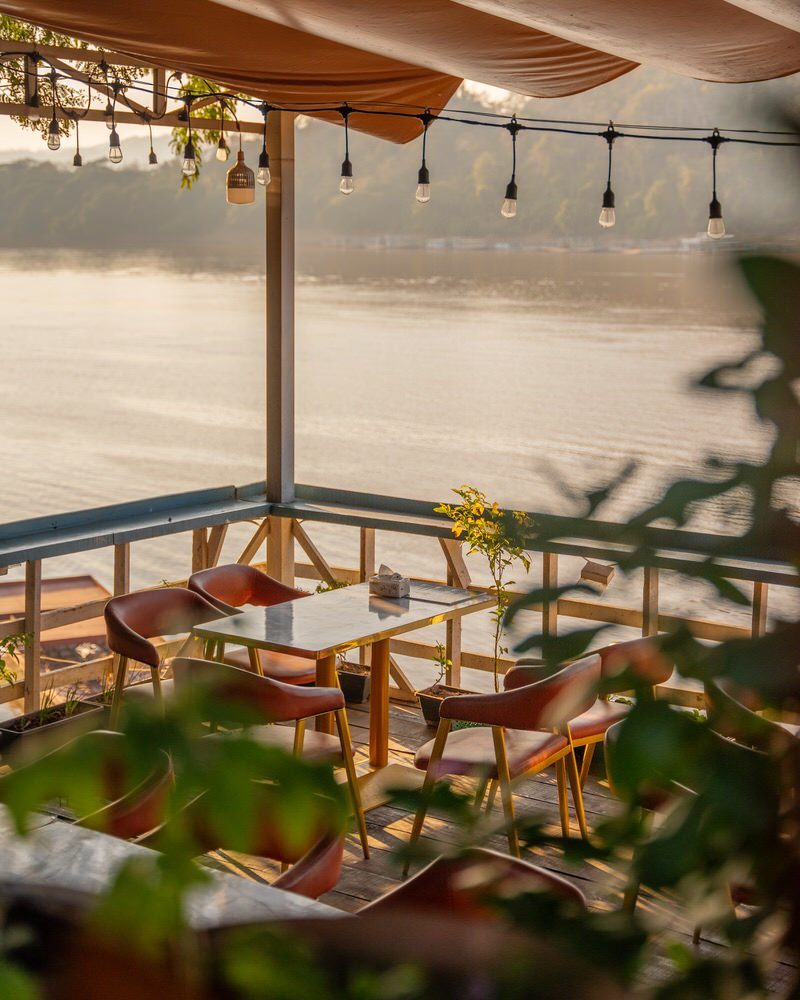Luang Prabang Restaurant am Mekong