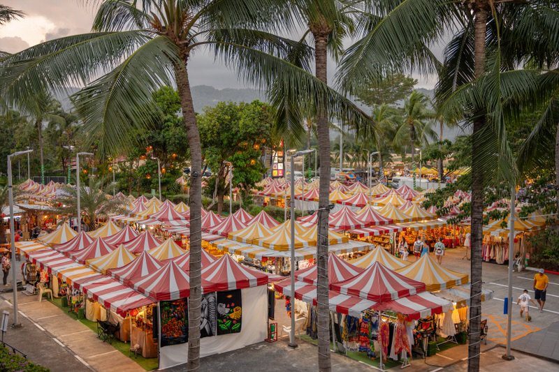 Koh Samui Sehenswürdigkeiten Chaweng Night Market