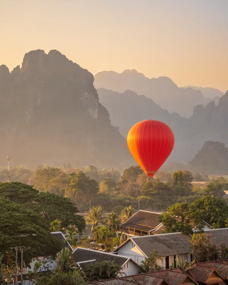 Wo übernachten in Vang Vieng