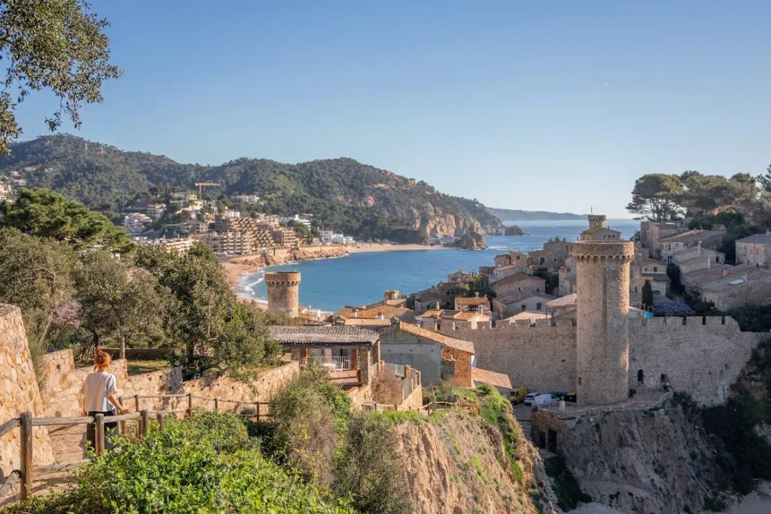 Aussichtspunkt Tossa de Mar an der Costa Brava