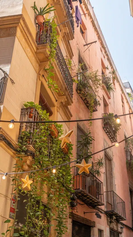 Gassen in Barcelona