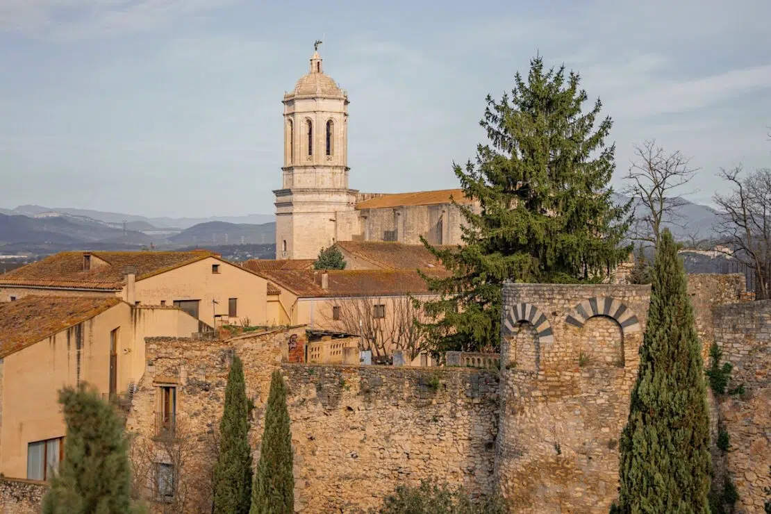 Girona Sehenswürdigkeiten Stadtmauer Muralla de Girona