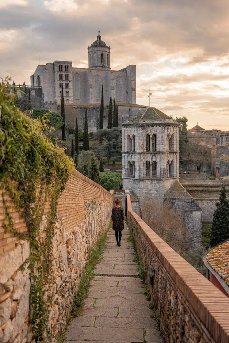 Girona Stadtmauer