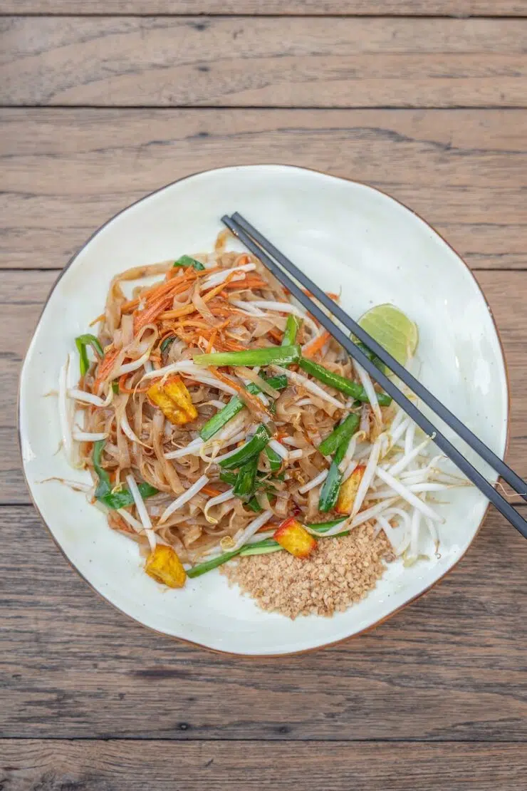 Pad Thai vegetarisch in Thailand