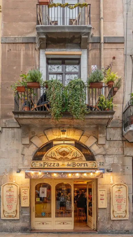 Pizza del Born Barcelona