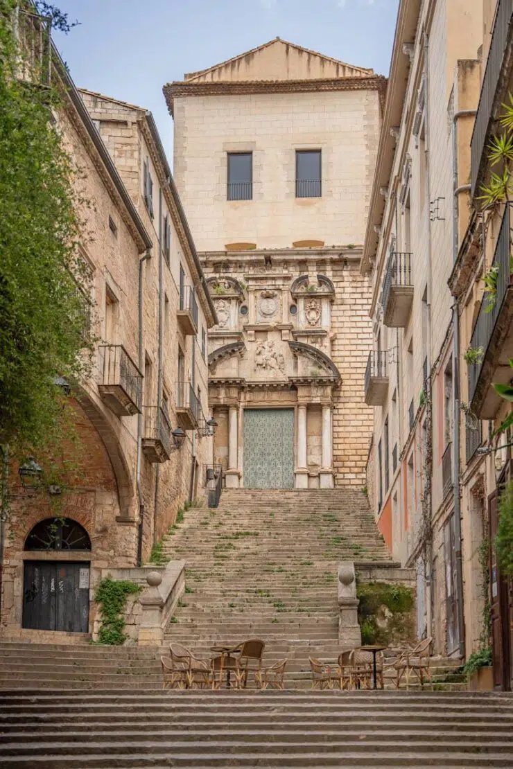 Pujada de Sant Domenec Game of Thrones Drehort Girona