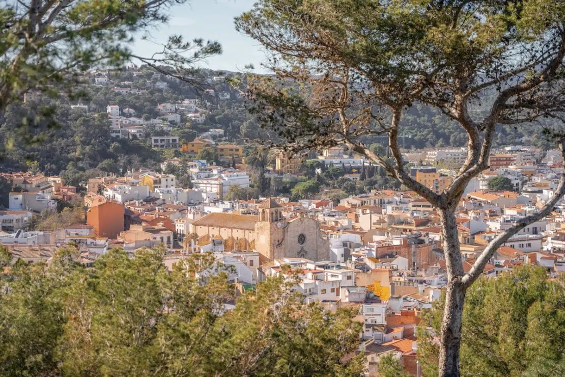 historische Altstadt Tossa de Mar Spanien