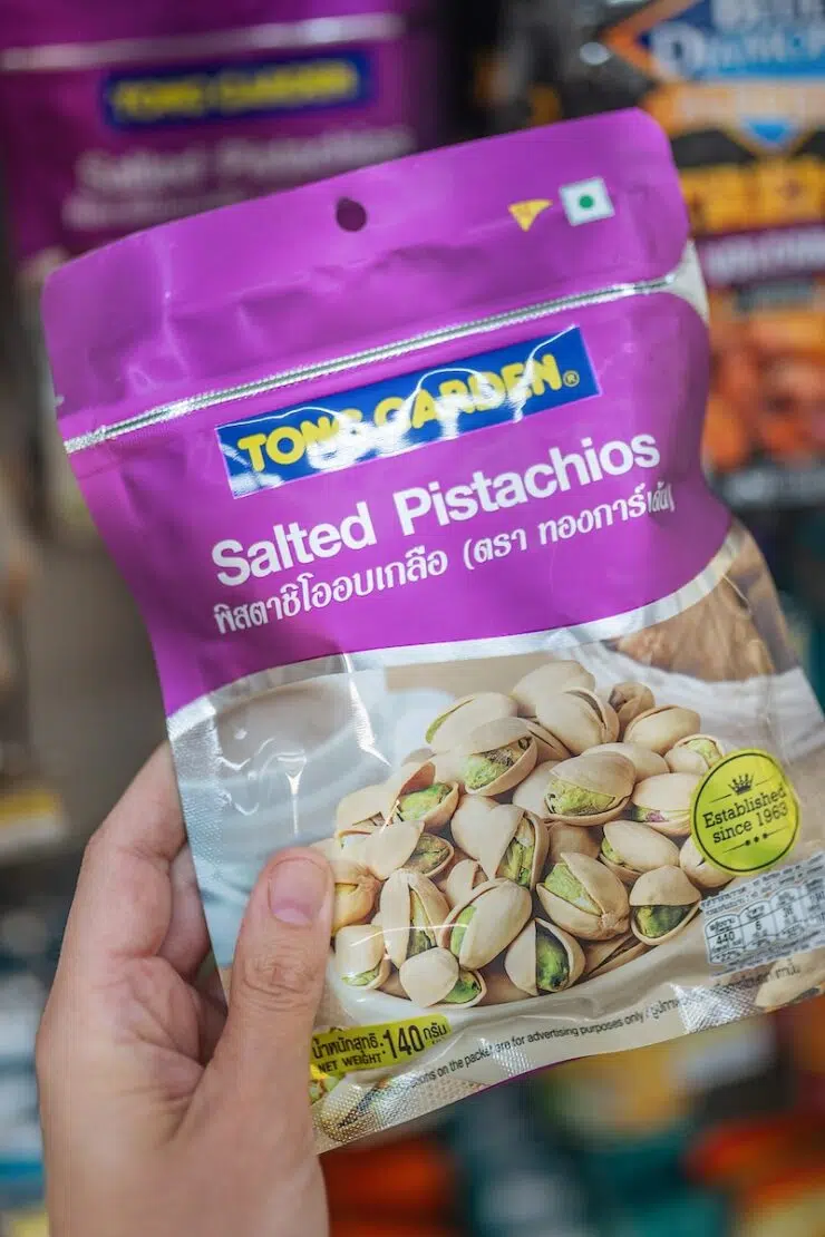 vegan vegetarisch im Supermarkt in Thailand