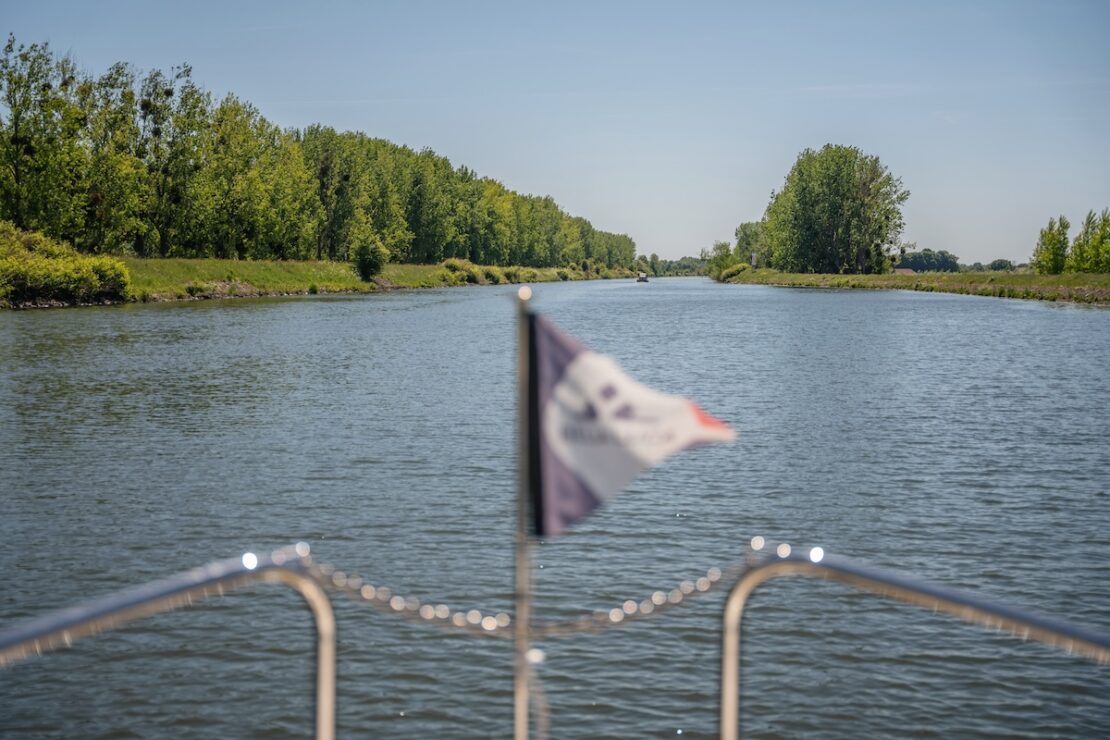 Julianakanal Hausboot Niederlande