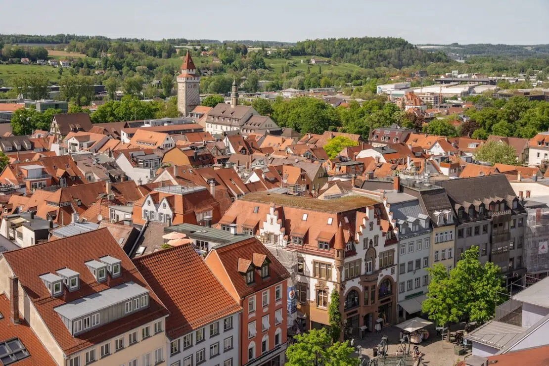 Ravensburg von oben