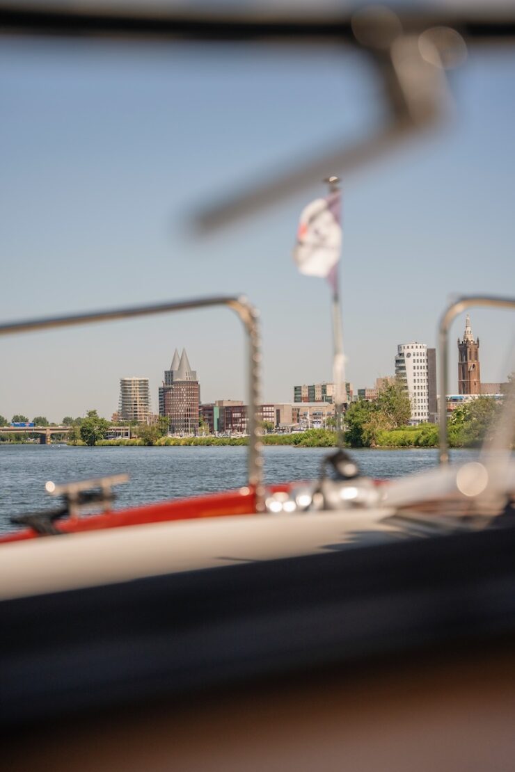 Roermond mit dem Hausboot