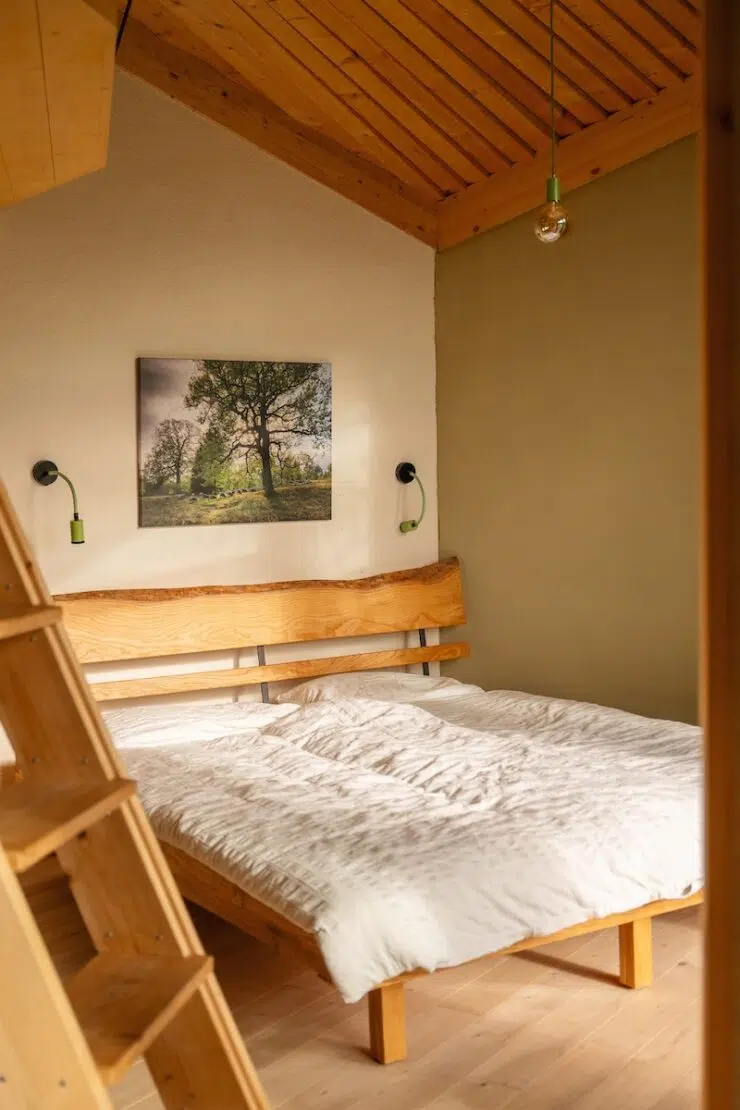 Doppelbett Baumhaus Suite