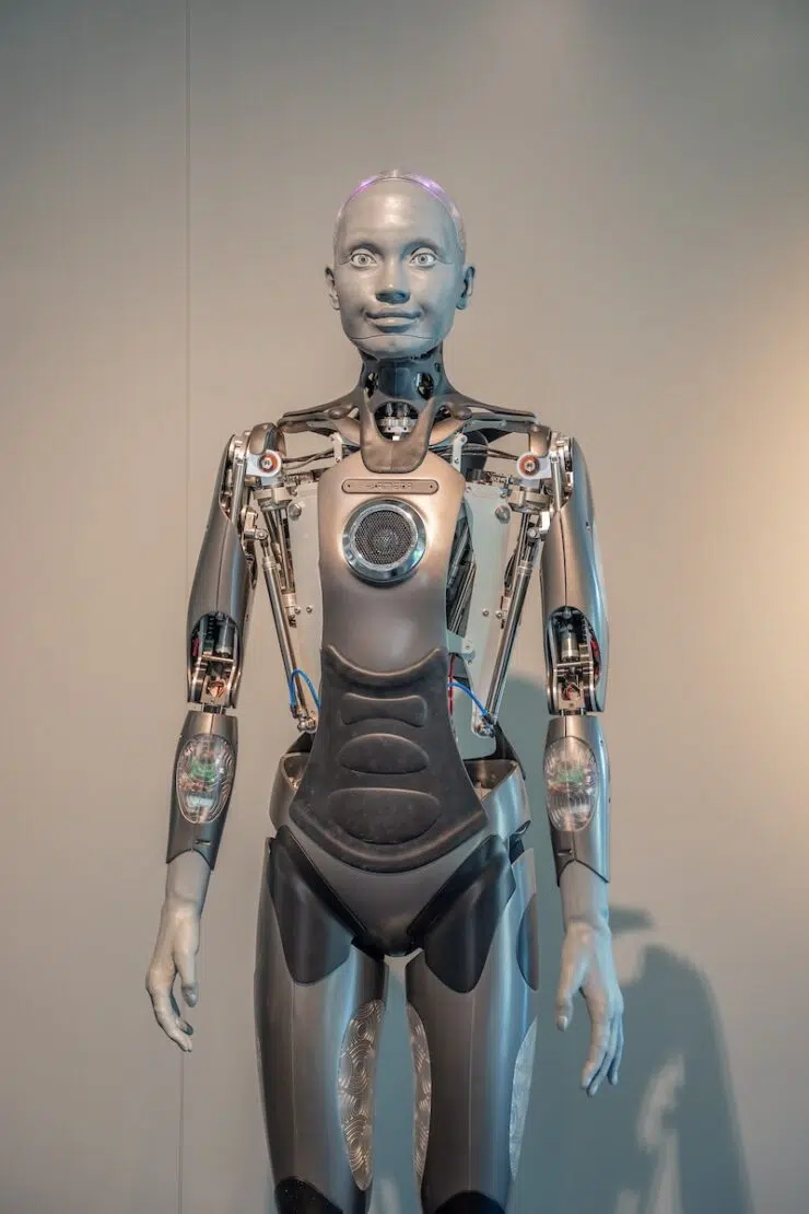 Ameca Roboter im Zukunftsmuseum Nürnberg